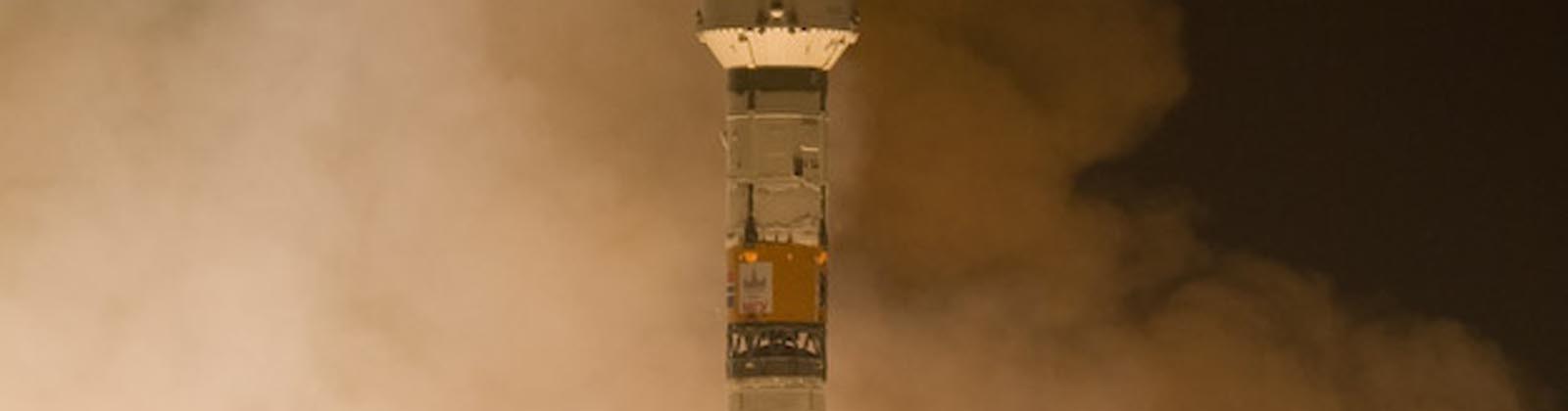 Lancement de la fusée Soyuz