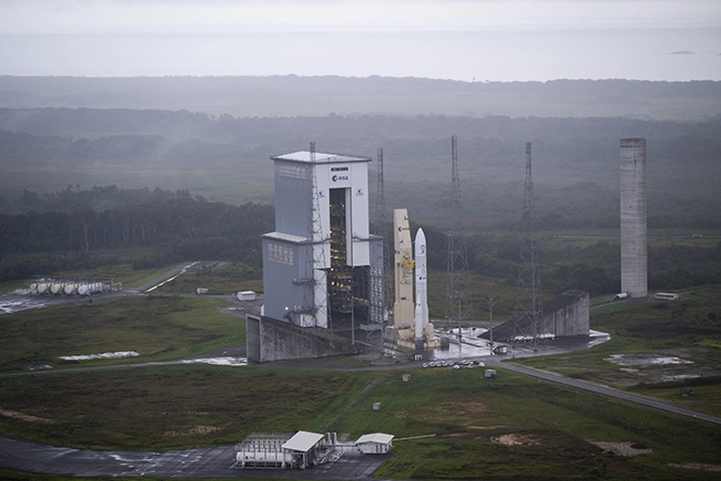 Retrait du portique Ariane 6 - VA262