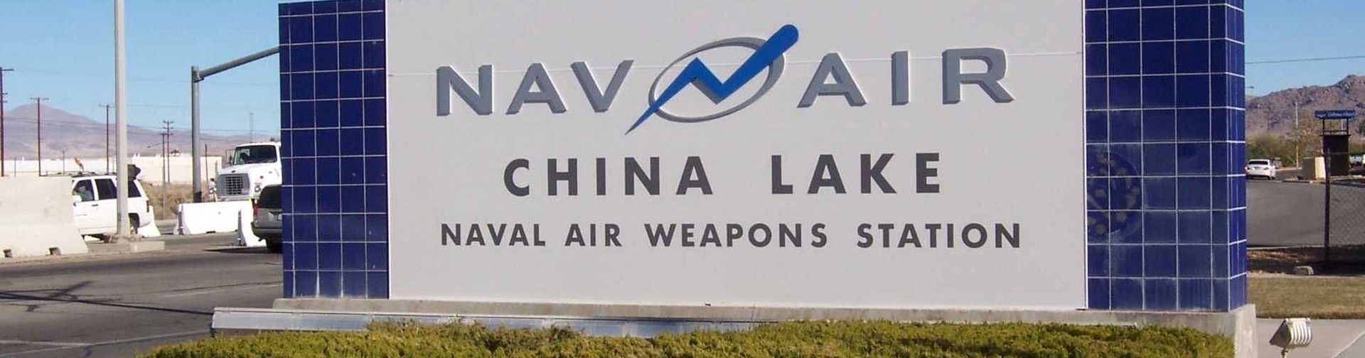 Entrée de la Naval Air Weapons Station China Lake