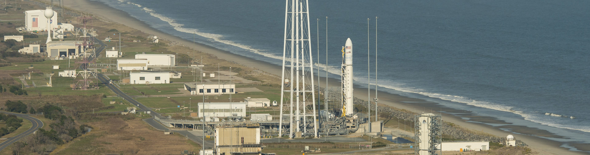 Fusée Antares à Wallops Island