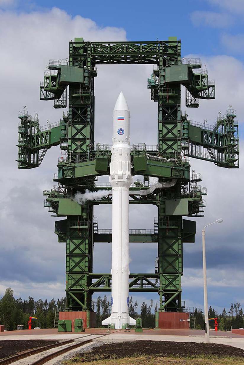 La fusée Angara 1.2 avant son lancement