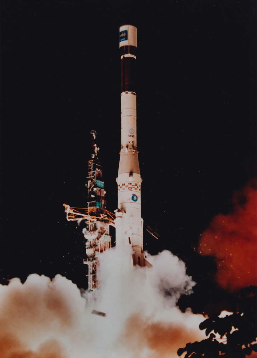 Lancement de la fusée Ariane 3