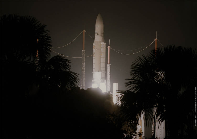 Lancement de la fusée Ariane 5GS