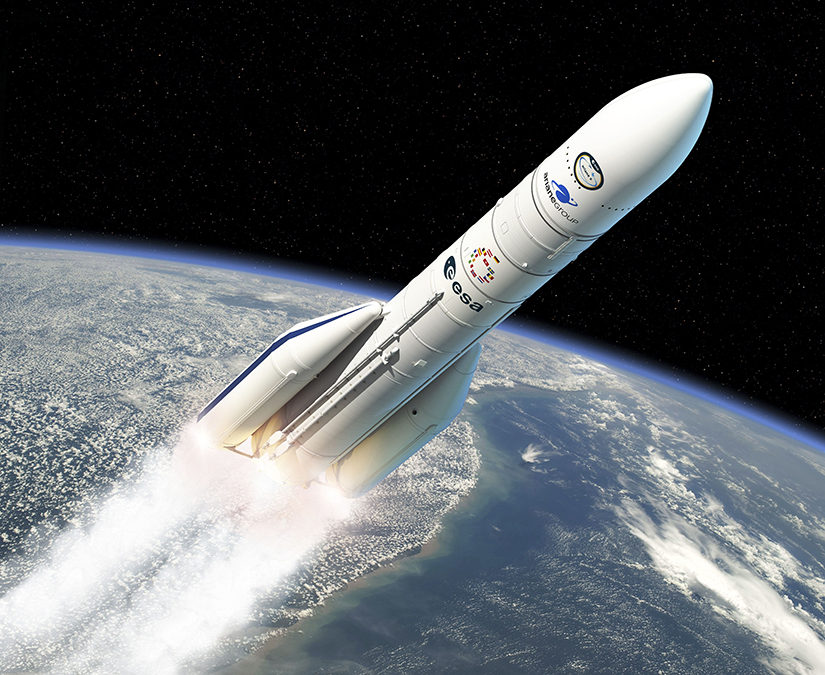 Illustration montrant Ariane 62