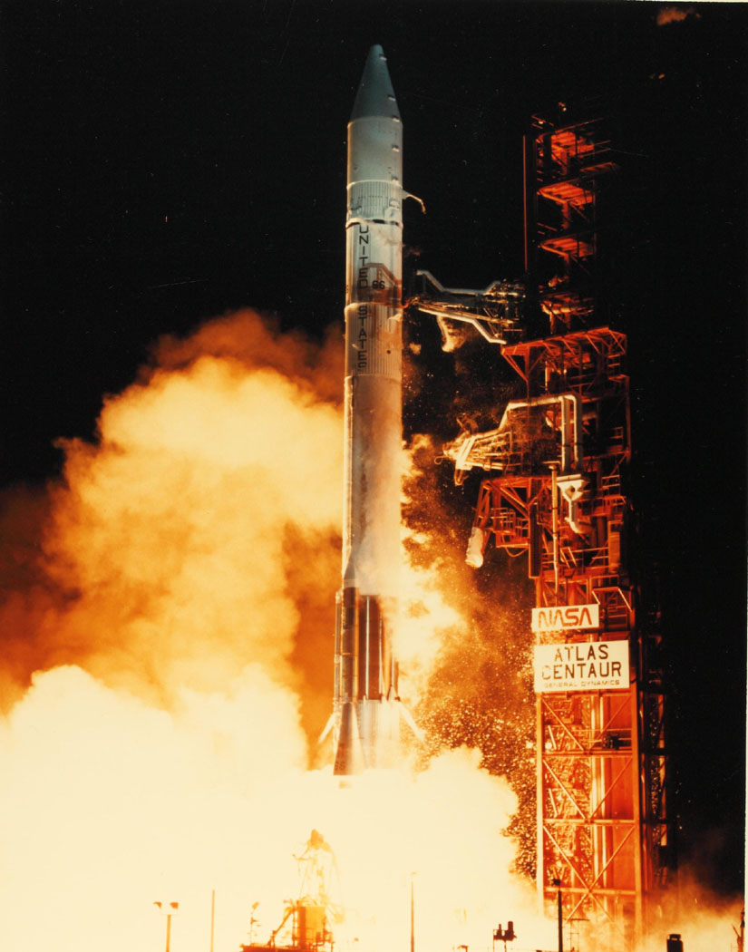 Lancement de la fusée Atlas G Centaur D-1AR