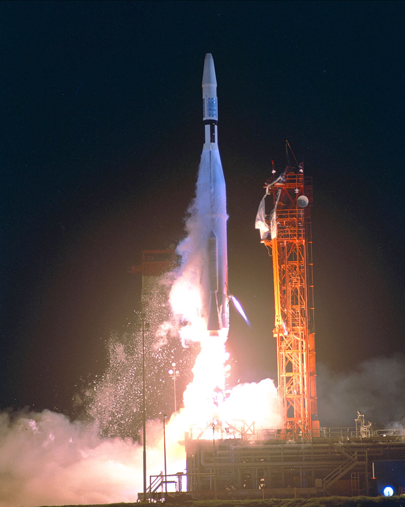 Lancement de la fusée Atlas D Agena B