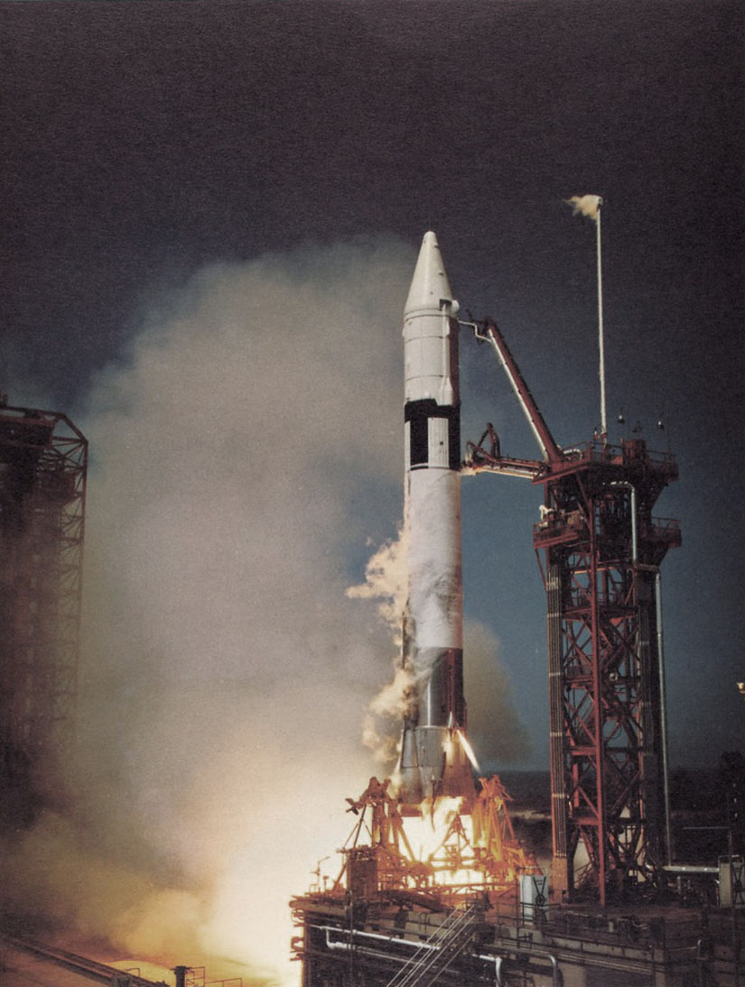 Lancement de la fusée Atlas D Centaur