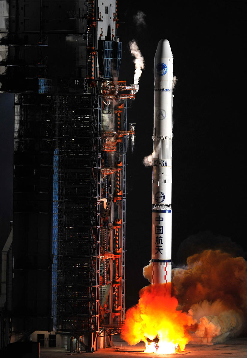 Lancement de la fusée Chang-Zheng 3A