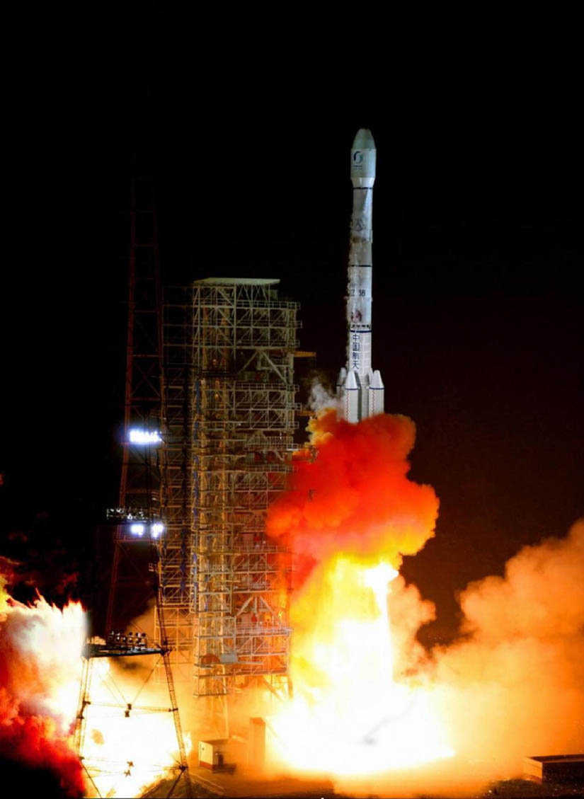 Lancement de la fusée Chang-Zheng 3B