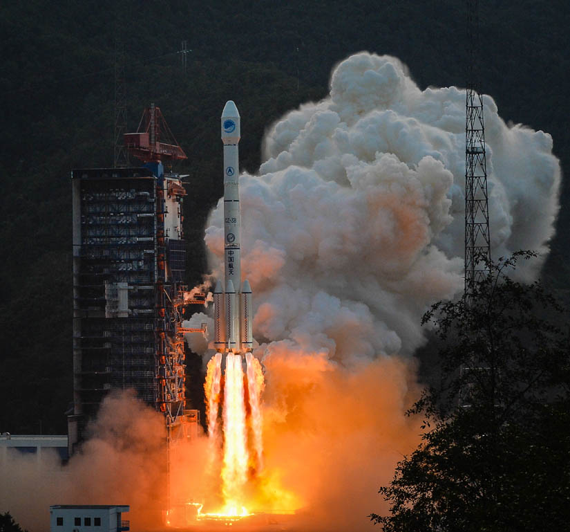Lancement de la fusée Chang-Zheng 3B/G