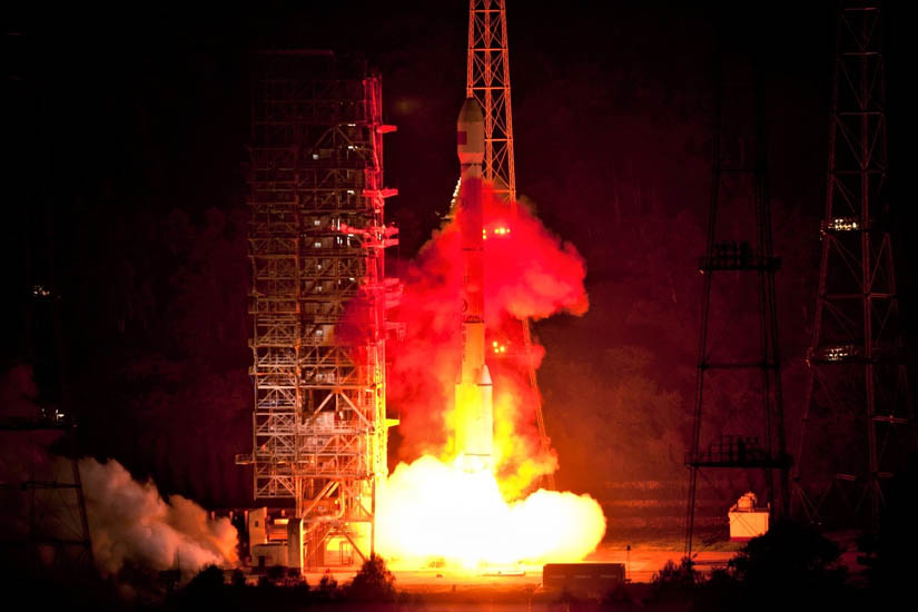 Lancement de la fusée Chang-Zheng 3C