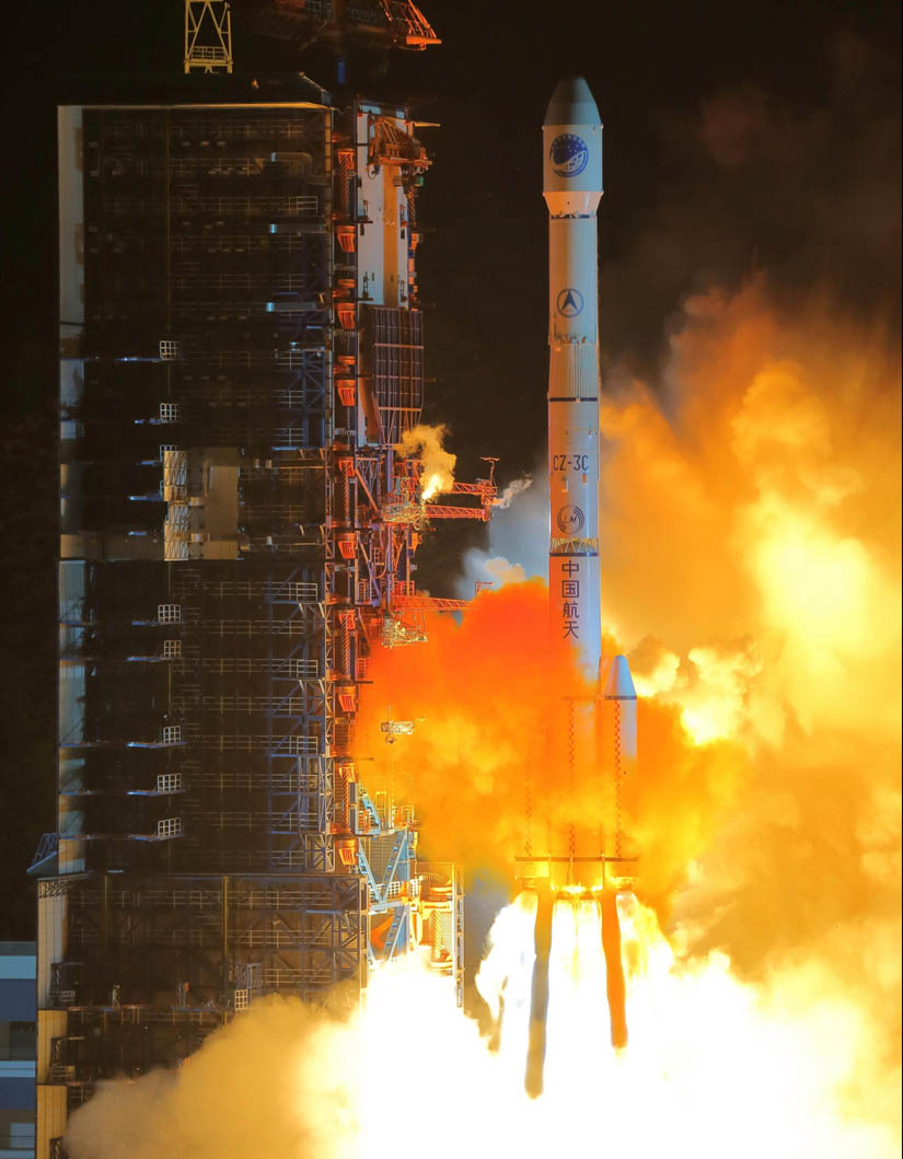 Lancement de la fusée Chang-Zheng 3C/G