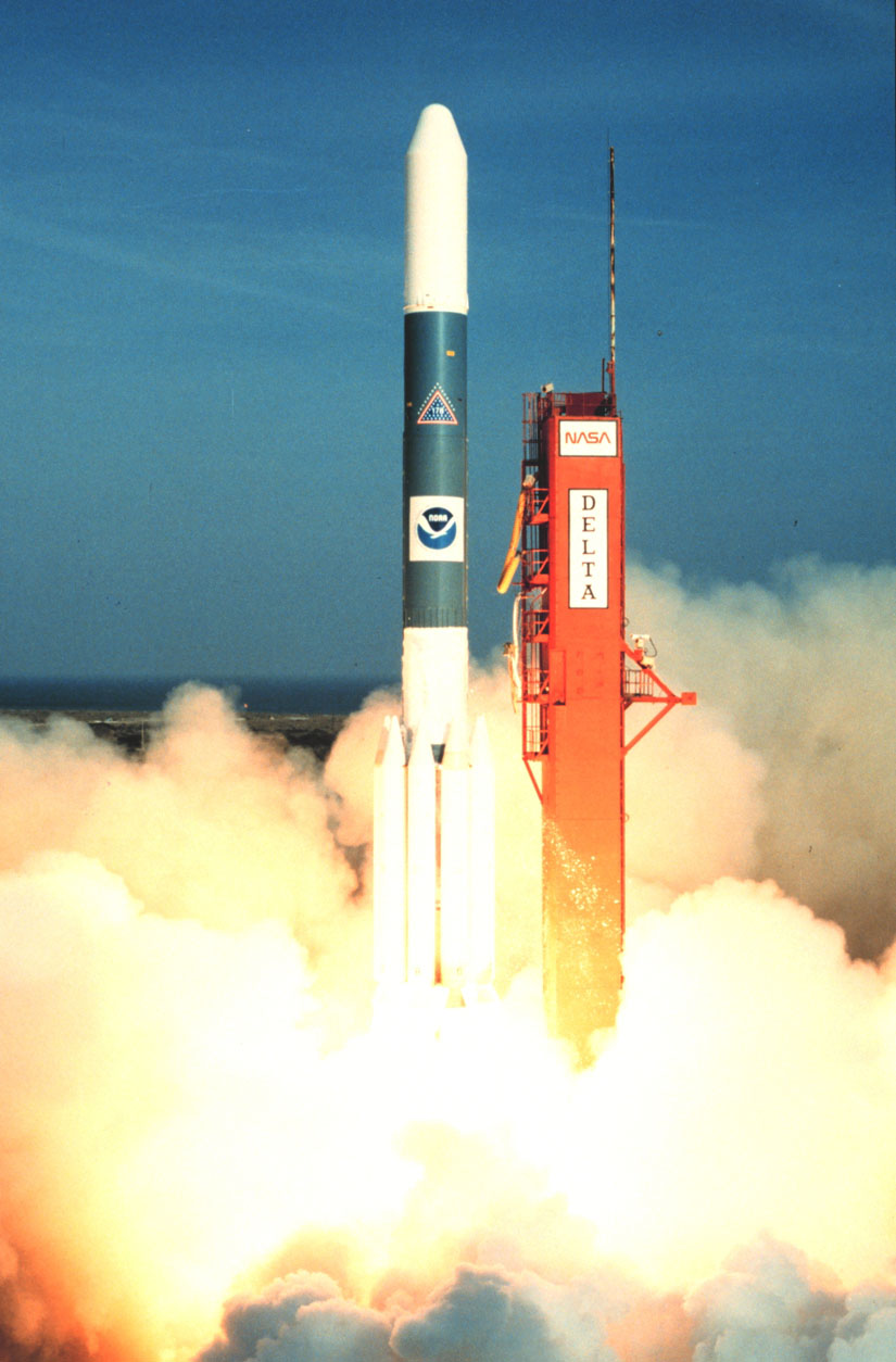 Lancement de la fusée Delta 3914