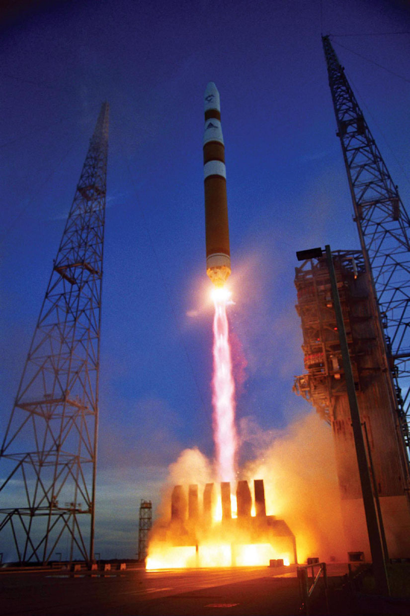Lancement de la fusée Delta IV M