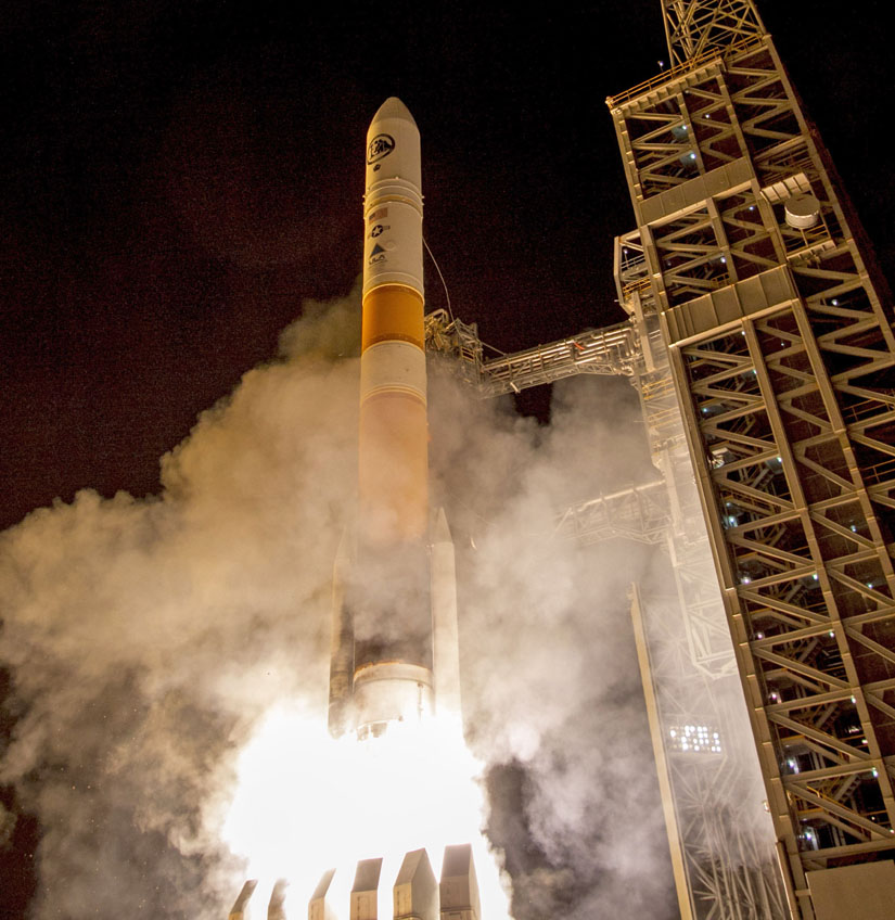 Lancement de la fusée Delta IV M+ 5.2