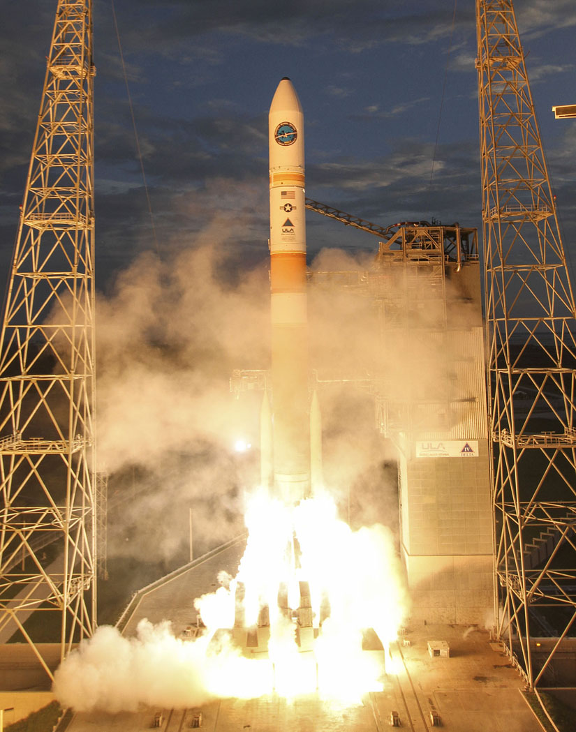 Lancement de la fusée Delta IV M+ 5.4