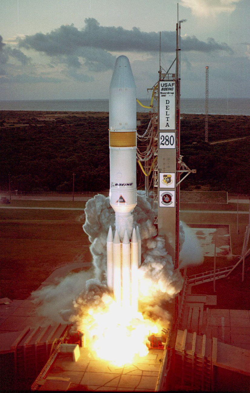 Lancement de la fusée Delta 8930
