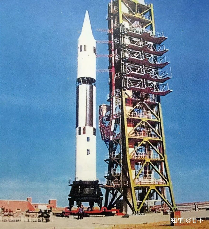 La fusée Fenga-Bao avant son lancement