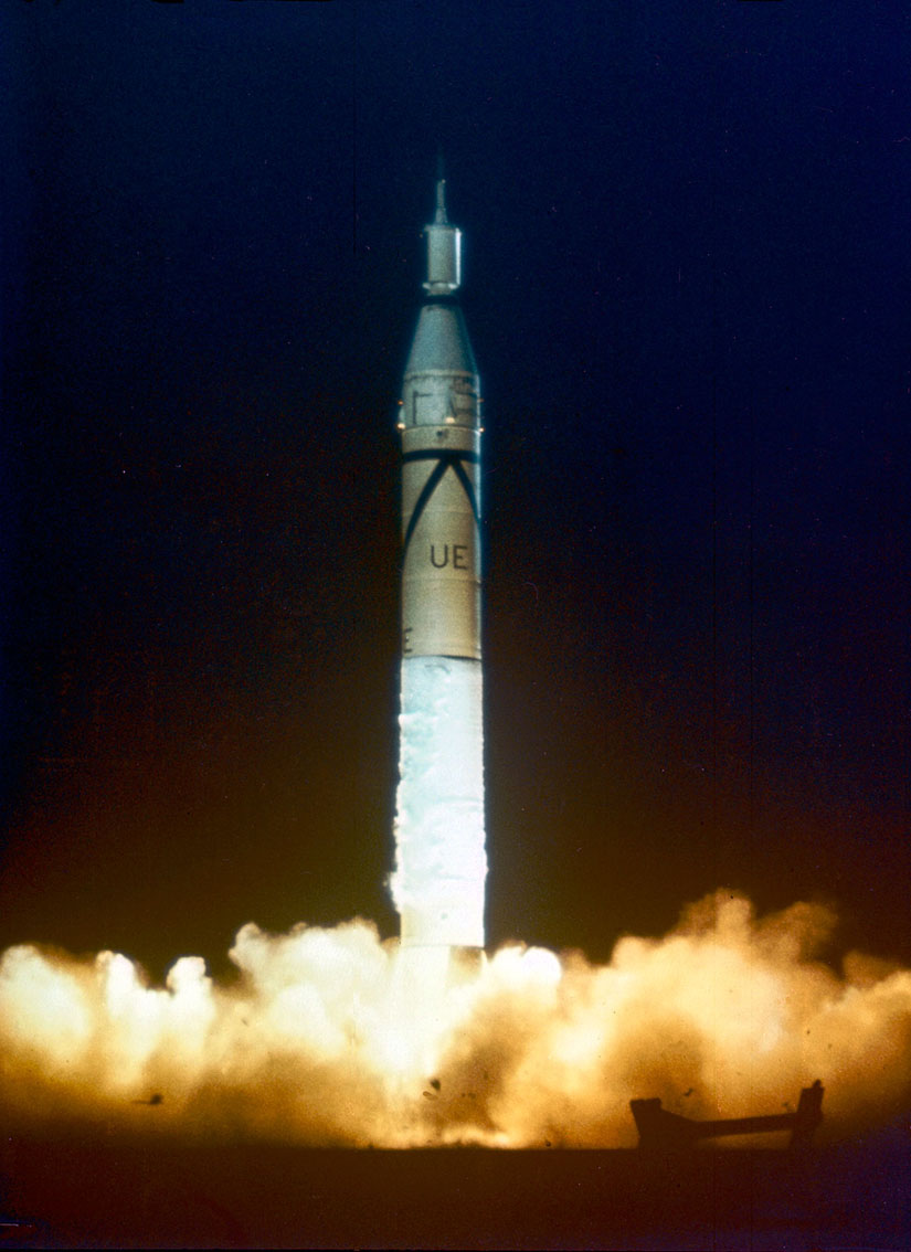 Lancement de la fusée Juno I