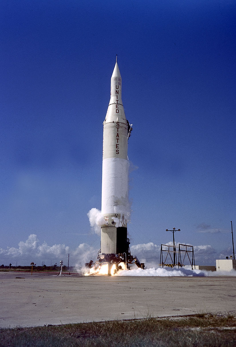 Lancement de la fusée Juno II