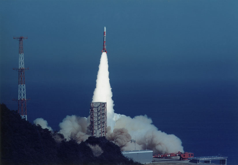 Lancement de la fusée M-3C 