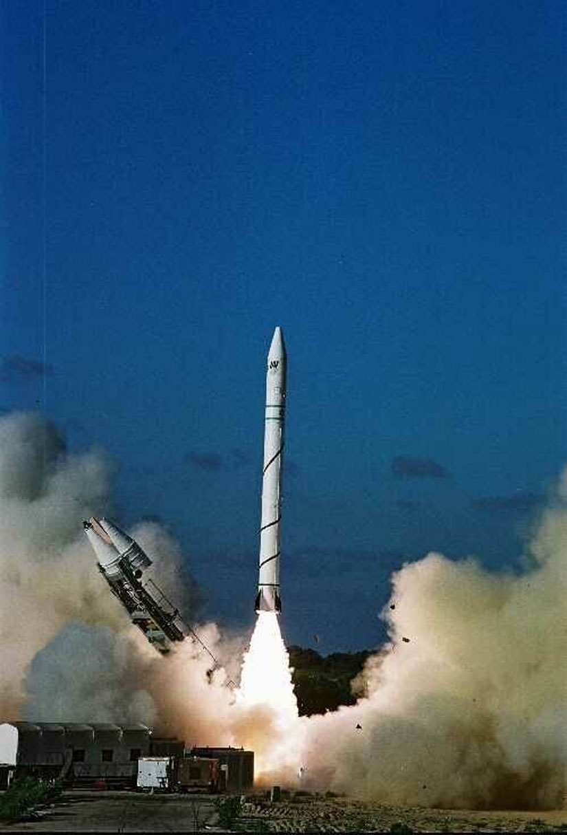Lancement de la fusée Shavit 1