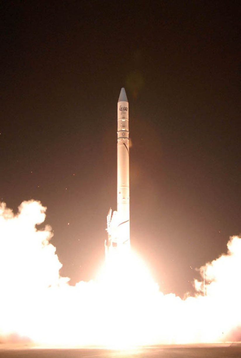 Lancement de la fusée Shavit 2