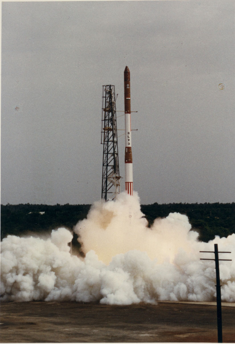 Lancement de la fusée SLV-3