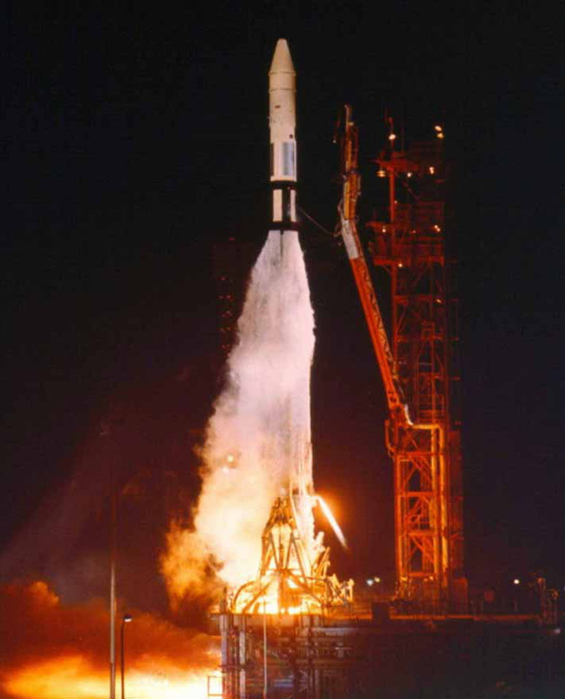 Lancement de la fusée SLV-3 Agena B