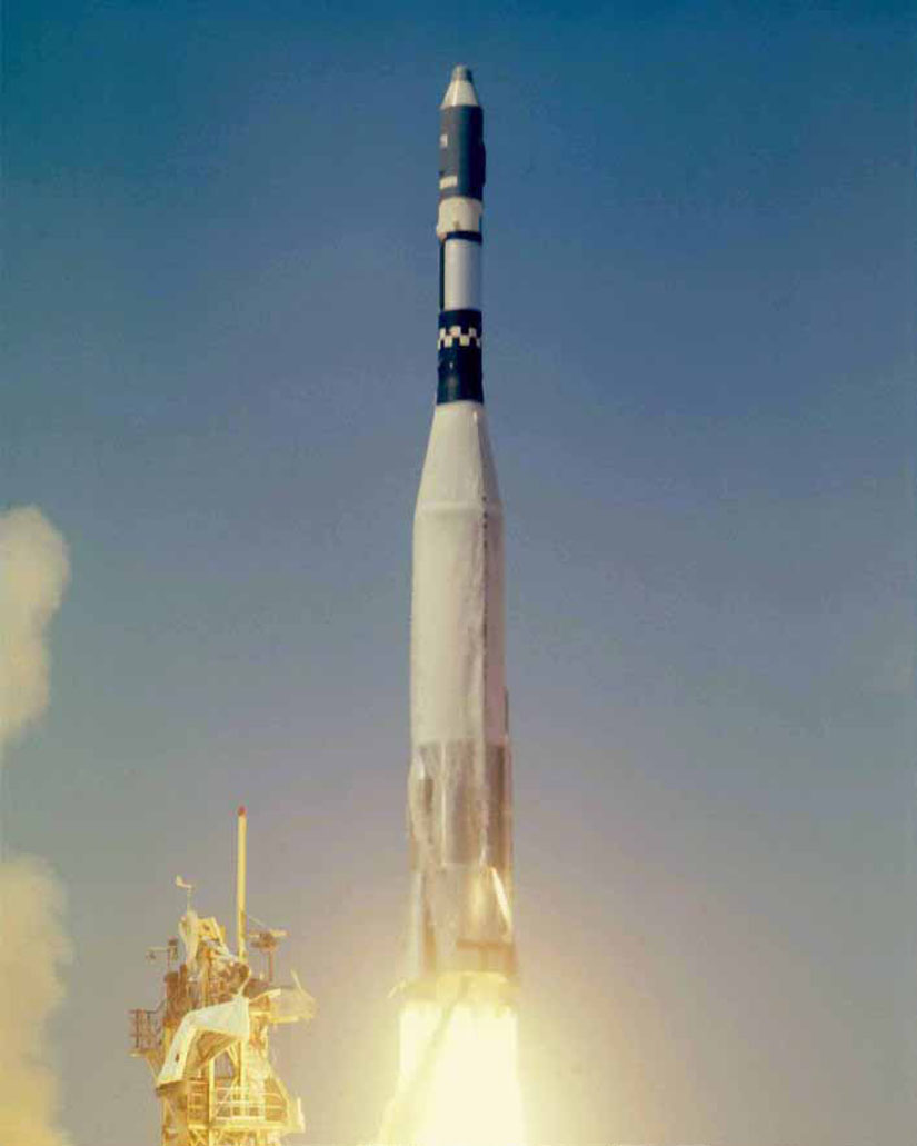 Lancement de la fusée SLV-3 Agena D