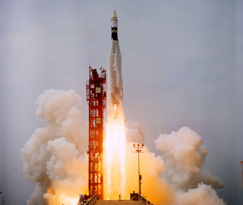 Lancement de la fusée SLV-3 ATDA
