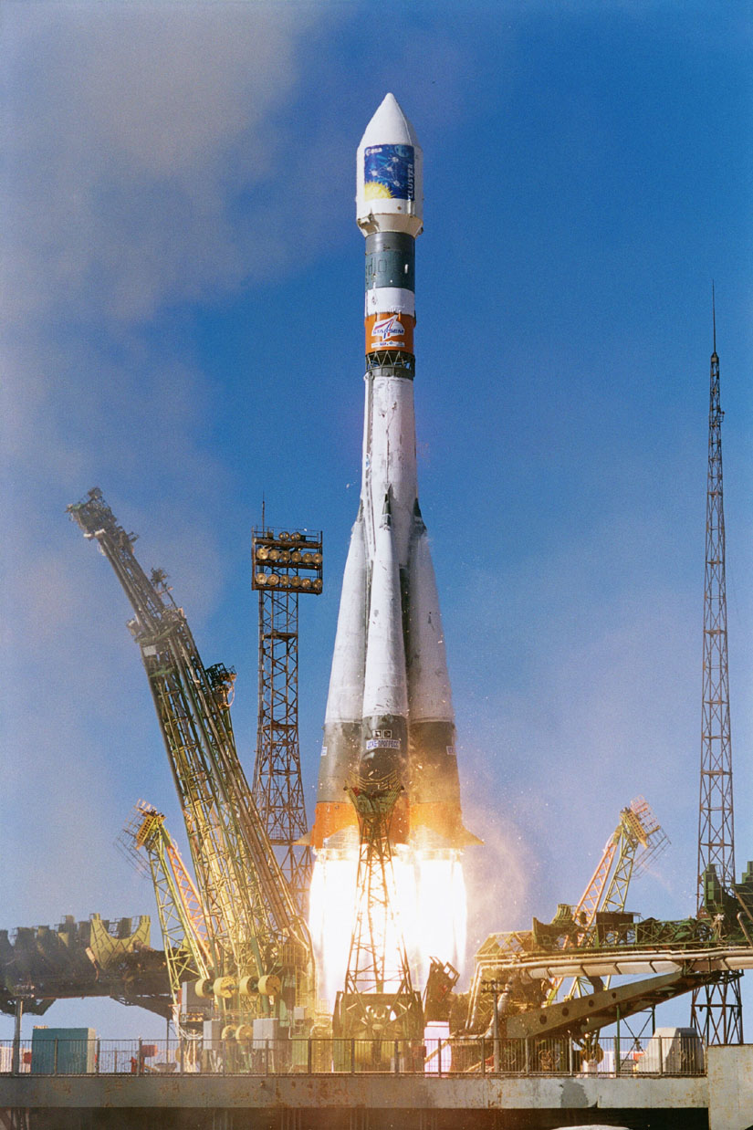 Lancement de la fusée Soyuz U/Fregat
