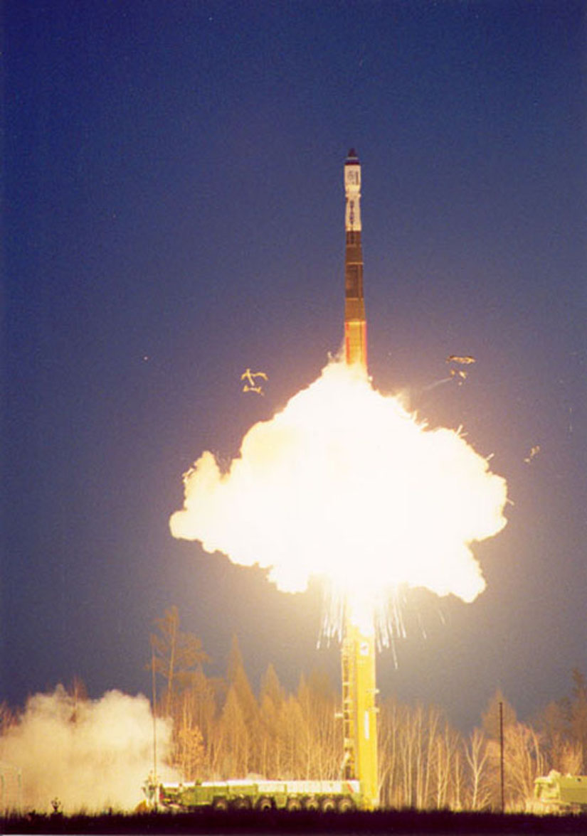 Lancement de la fusée Start 1
