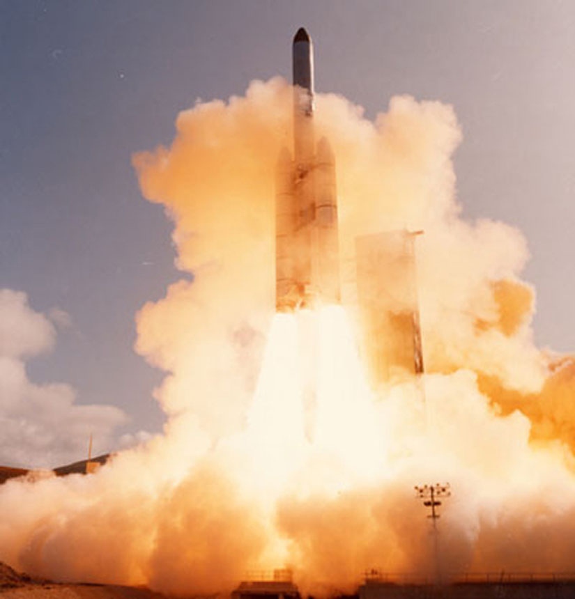 Lancement de la fusée Titan 34D