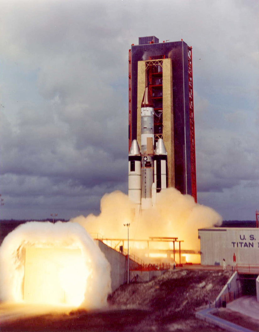 Lancement de la fusée Titan 3C