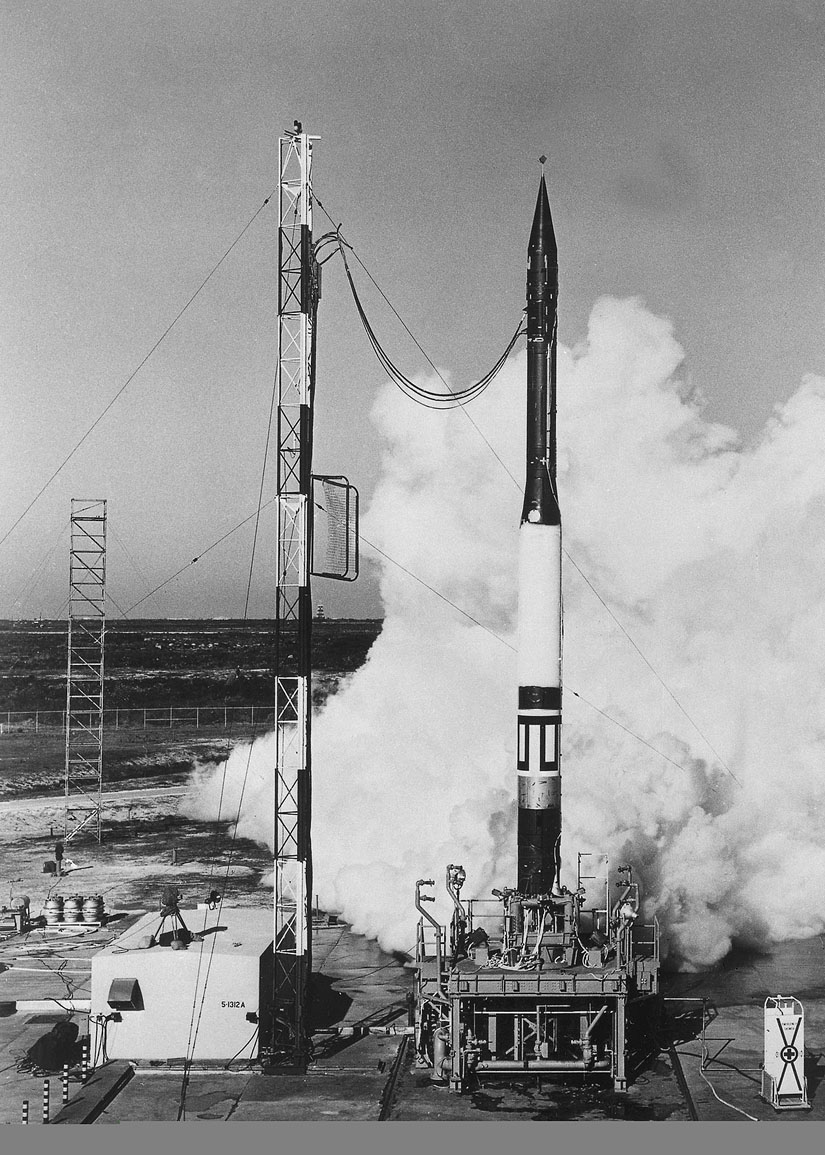 Lancement de la fusée Vanguard