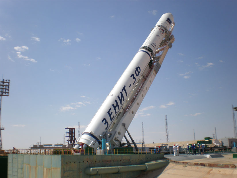 Transfert de la fusée Zenit 3SLBF