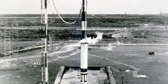 Lancement fusée Vanguard