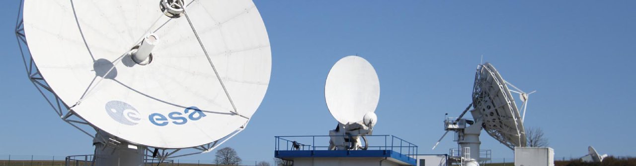 Antennes réception satellites à Redu