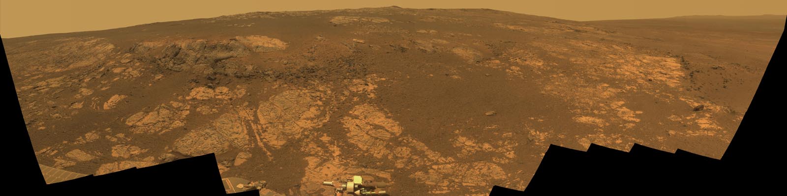 Panorama martien pris par Opportunity