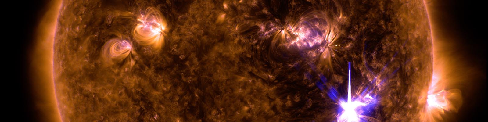 Le Soleil en fausses couleurs pris par le satellite SDO
