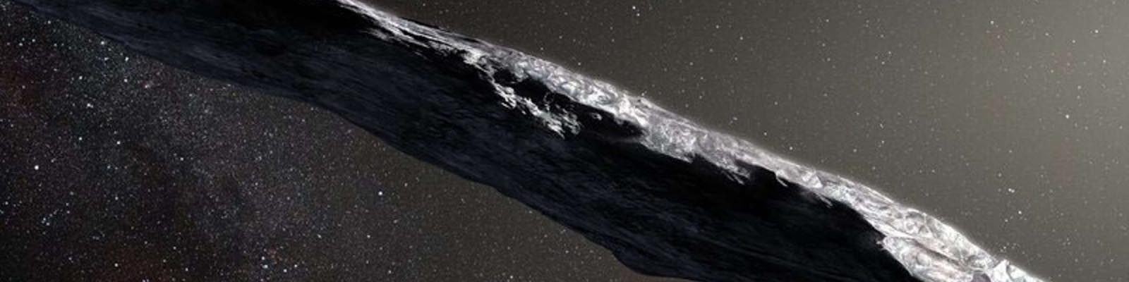 Illustration Oumuamua