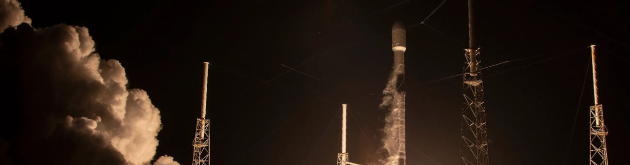 Lancement de la mission Hakuto-R M1 par une fusée Falcon 9