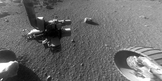 Rover Opportunity sur la planète Mars
