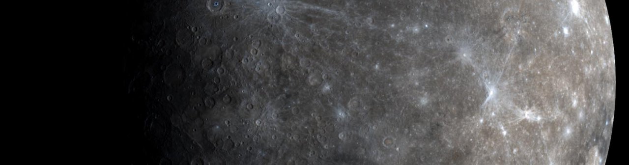 Mercure photographiée par la sonde MESSENGER