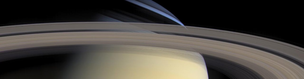 Saturne par la sonde Cassini