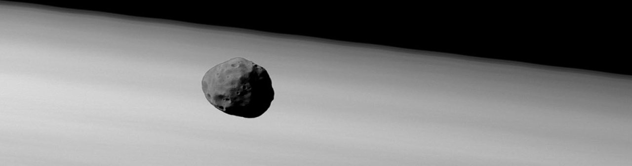 Phobos vue par la sonde Mars-Express
