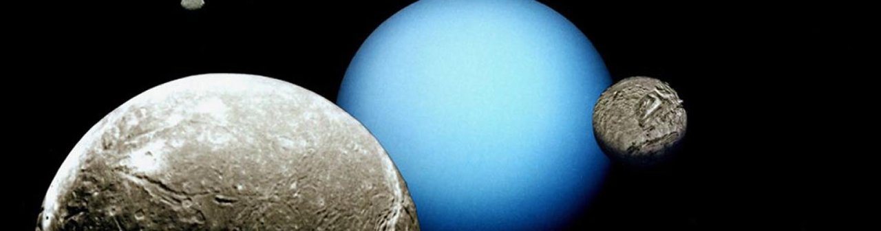 Les principales lunes d'Uranus
