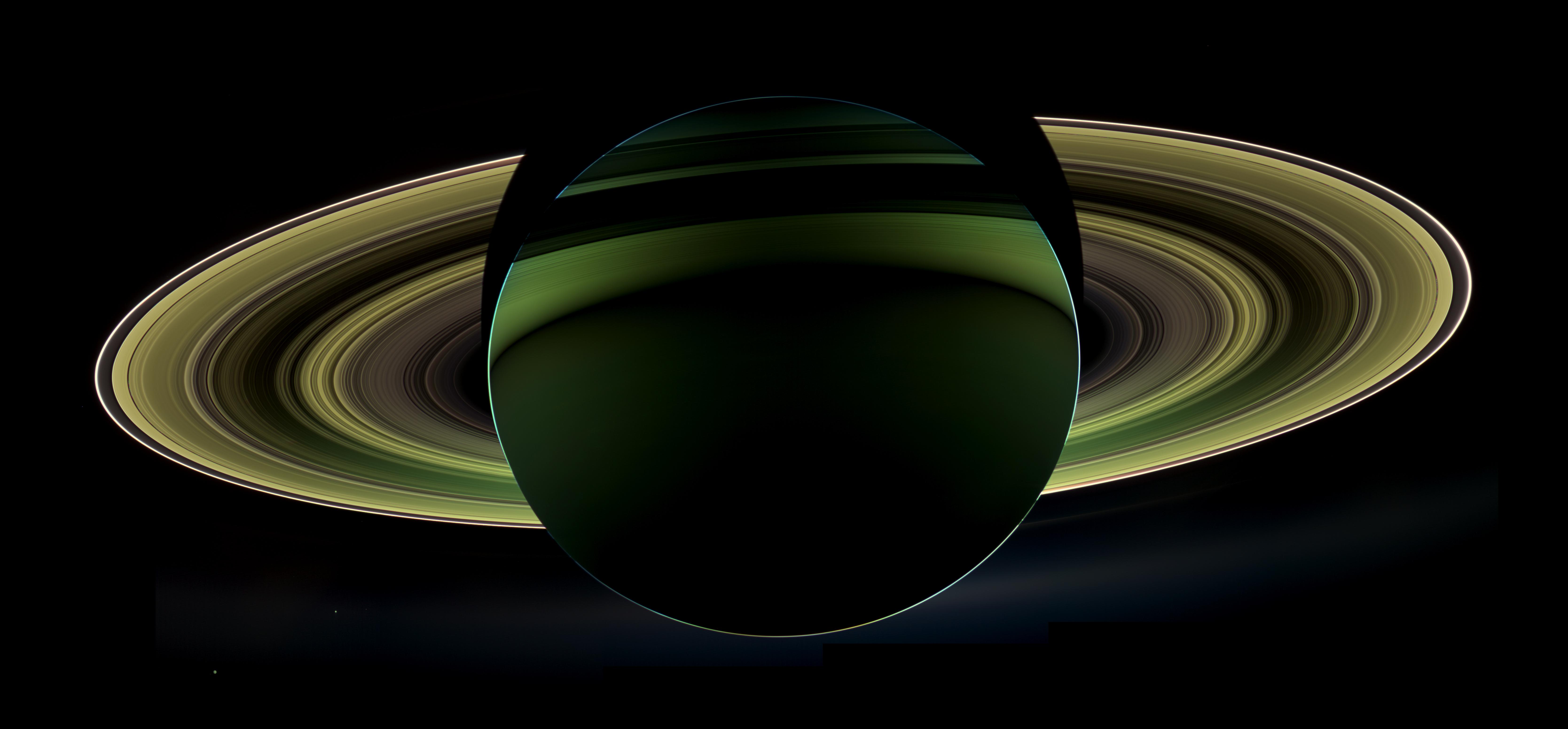 Saturne Ses Anneaux