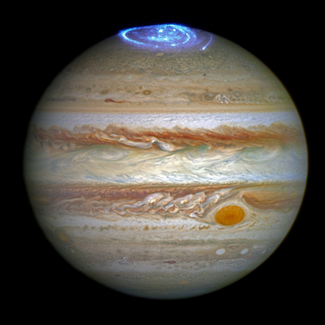 Jupiter : son champ magnétique se révèle unique et extrêmement complexe